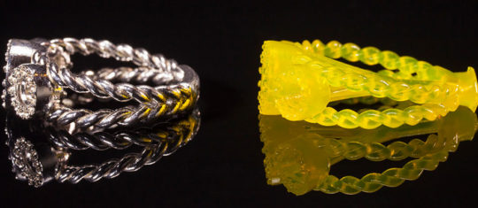 Les imprimantes 3D pour la joaillerie et la création de bijoux